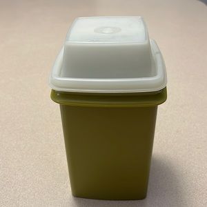Tupperware Vintage Pick A Deli 1 Quart Pickle Keeper Avocado Green 3 Pc1340-9